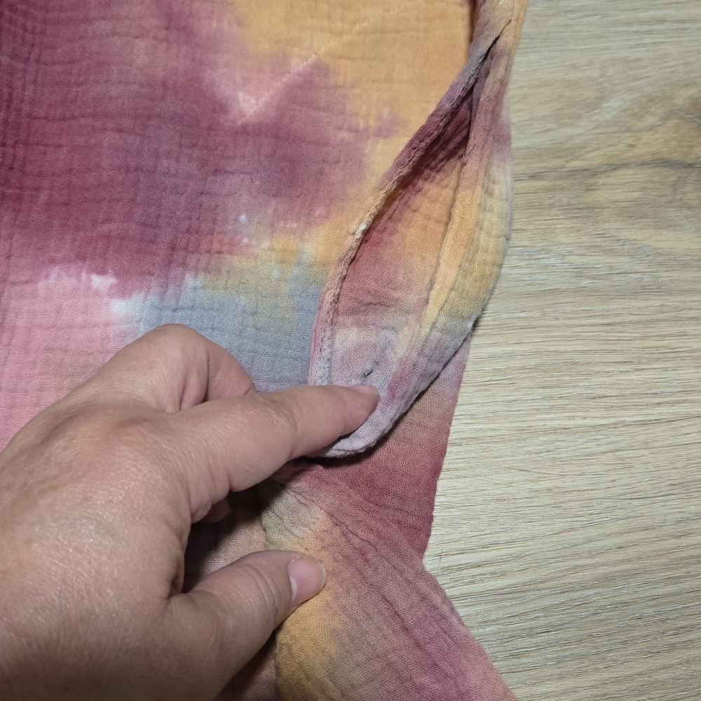 Easel Tie-Dye Women's Tunic Top - Picture 3 of 10